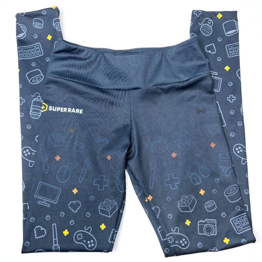 Design By Humans Super Rare Gaming Leggings XS NWOT